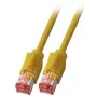 Netzwerkkabel EFB Elektronik K8708GE.5 RJ-45 Cat6a 5 m Gelb