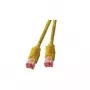 Netzwerkkabel EFB Elektronik RJ45 S/FTP Cat6a RJ-45 1 m Gelb