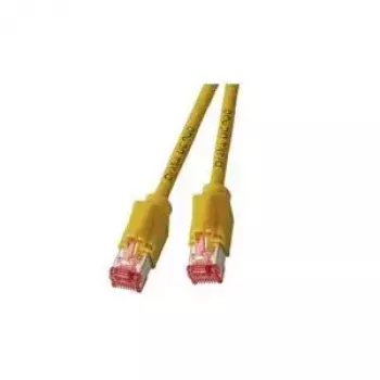 Netzwerkkabel EFB Elektronik RJ45 S/FTP Cat6a Gelb 3 m