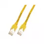 Networking Kabel EFB Elektronik K8075.0,50 RJ-45 Cat5e 0.5 m Gelb