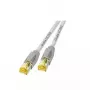 Netzwerkkabel EFB Elektronik K8560GR.10 RJ45 Cat6a 10m Grau