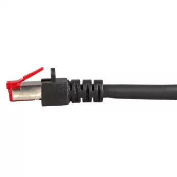Netzwerkkabel EFB Elektronik RJ45 S/FTP Cat6 Schwarz 30 m