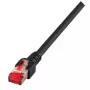 Netzwerkkabel EFB Elektronik RJ45 S/FTP Cat6 Schwarz 30 m