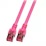 Netzwerkkabel EFB Elektronik K5519.20 RJ-45 Cat6 20 m Magenta