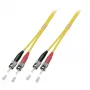 Glasfaserkabel EFB Elektronik O2003.20 20 m ST Gelb