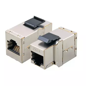 Keystone-Modul EFB Elektronik 37486.1 — RJ-45 auf RJ-45, weiß