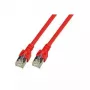 Netzwerkkabel EFB Elektronik RJ45 S/FTP Cat5e Rot 7,5 m