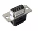 Drahtverbinder EFB Elektronik 29060.1 DSub 9-polig Schwarz Grau