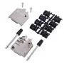 EFB Elektronik DTZK37-K Vollmetall-D-Sub-Haube, 37-Pin, Silber