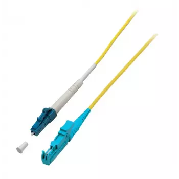 Glasfaserkabel EFB Elektronik O0863.5 — OS2 9 µm, E-2000 (LSH) auf LC, 5 m, gelb