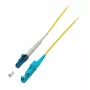 Glasfaserkabel EFB Elektronik O0863.5 — OS2 9 µm, E-2000 (LSH) auf LC, 5 m, gelb