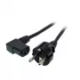 Kabel EFB Elektronik Schuko 180° - C13 90° 5m