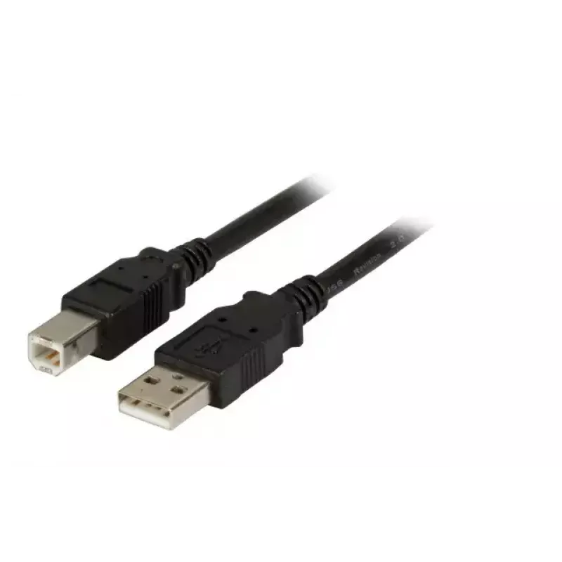 USB-Kabel EFB Elektronik K5256SW.1,8 1,8 m USB A USB B Schwarz