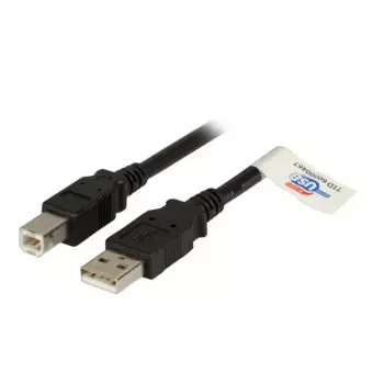 USB-Kabel EFB Elektronik K5256SW.1,8 1,8 m USB A USB B Schwarz