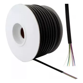 Netzwerkkabel Tecline 08138 100 m Schwarz