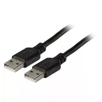 USB-Kabel EFB Elektronik USB 2.0 A / A 3m Schwarz