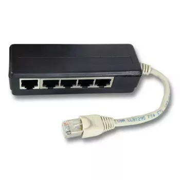 Netzwerk-Splitter EFB Elektronik K5117.015 Schwarz