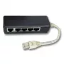Netzwerk-Splitter EFB Elektronik K5117.015 Schwarz