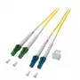 Glasfaserkabel EFB Elektronik O0384.15 LC OS2 15 m Gelb
