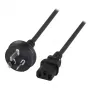 Stromkabel EFB Elektronik EK493.1,8 Schwarz 1,8 m