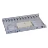 Patchpanel 1U EFB Elektronik B71006.12OM4 — ST-Glasfasersteckverbinder, Metall, 483×44,5×244 mm