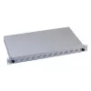 Patchpanel 1U EFB Elektronik B71006.12OM4 — ST-Glasfasersteckverbinder, Metall, 483×44,5×244 mm