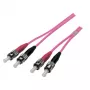 Glasfaserkabel EFB Elektronik O0348.20 — OM4 Multimode, ST–ST, 20 m