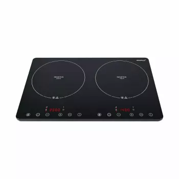 Induktionskochfeld Steba IK 650 schlank Schwarz 2 Zonen Touch Control