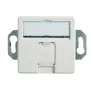 Telegärtner Anschlussdose RJ-45 Cat6a J00020A0507, weiß, ABS/Stahl/Zink, 70×50×43,2 mm