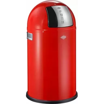 Abfalleimer Wesco Pushboy 50 l, rot, Modell 112797
