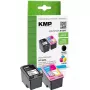 Patronen KMP 302XL Schwarz + Farbe
