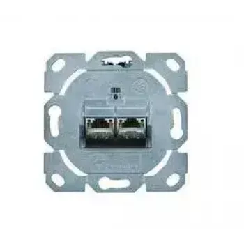 Netzwerkdose 2 x RJ-45 Telegärtner J00020A0510