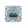 Netzwerkdose 2 x RJ-45 Telegärtner J00020A0510
