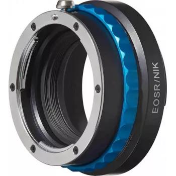 Objektivadapter Novoflex für Nikon F-Objektive an Canon EOS R Kameras (Modell EOSR/NIK)