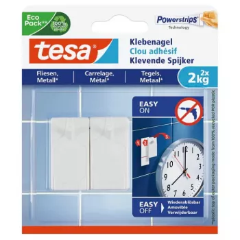 Universeller Innenhaken Tesa 77762-00000-01 – weiß, 2er-Pack