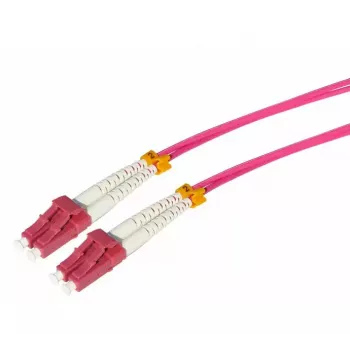 Glasfaserkabel Tecline 798LL00 LC OM4 0,5 m Pink Violett