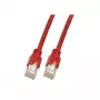 Netzwerkkabel EFB Elektronik K8012.3 RJ-45 Cat5e 3 m Rot