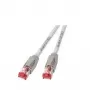 Netzwerkkabel EFB Elektronik Cat.6a HiroseTM21 RJ-45 Cat6a 2 m Grau