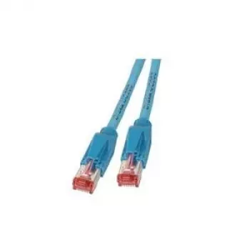 Netzwerkkabel EFB Elektronik RJ45 S/FTP Cat6a Blau 7,5 m