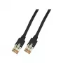 Netzwerkkabel EFB Elektronik K8072.1 RJ-45 Cat5e 1 m Schwarz