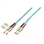EFB Elektronik O0318.5 InfiniBand Glasfaserkabel 5 m SC Türkis OM4