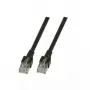 Netzwerkkabel EFB Elektronik Cat5e RJ-45 10m Schwarz
