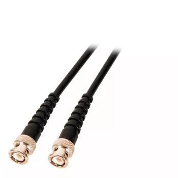 Koaxialkabel EFB Elektronik K8300.10 RG58 10 m mit BNC-BNC-Steckern, schwarz