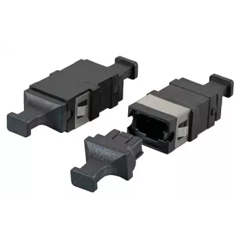 Glasfaseradapter EFB Elektronik 53458.1 MTP/MPO Multi-Mode & Single-Mode, schwarz, 12,9×20,5×9,3 mm