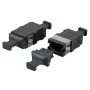Glasfaseradapter EFB Elektronik 53458.1 MTP/MPO Multi-Mode & Single-Mode, schwarz, 12,9×20,5×9,3 mm