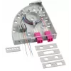 EFB Elektronik 53712.1 Micro-Spleißverteilergehäuse, IP20, RAL 7035