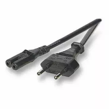 Netzkabel EFB Elektronik EK502.2 Schwarz 2 m C7-Kupplung