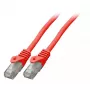 Netzwerkkabel EFB Elektronik K8104RT.7,5 RJ-45 Cat6 7,5 m Rot