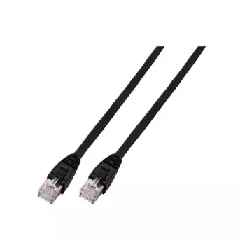 Netzwerkkabel EFB Elektronik 1m Cat6 RJ-45 U/UTP Schwarz