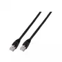 Netzwerkkabel EFB Elektronik 1m Cat6 RJ-45 U/UTP Schwarz